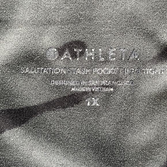 Athleta Salutation Stash High Rise 7/8 Length Leggings Pockets - Picture 5 of 9